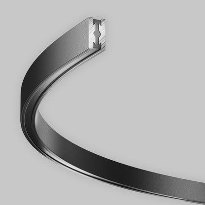 Semi-circular cross-section track 800 mm TRX154-SR-D800-B