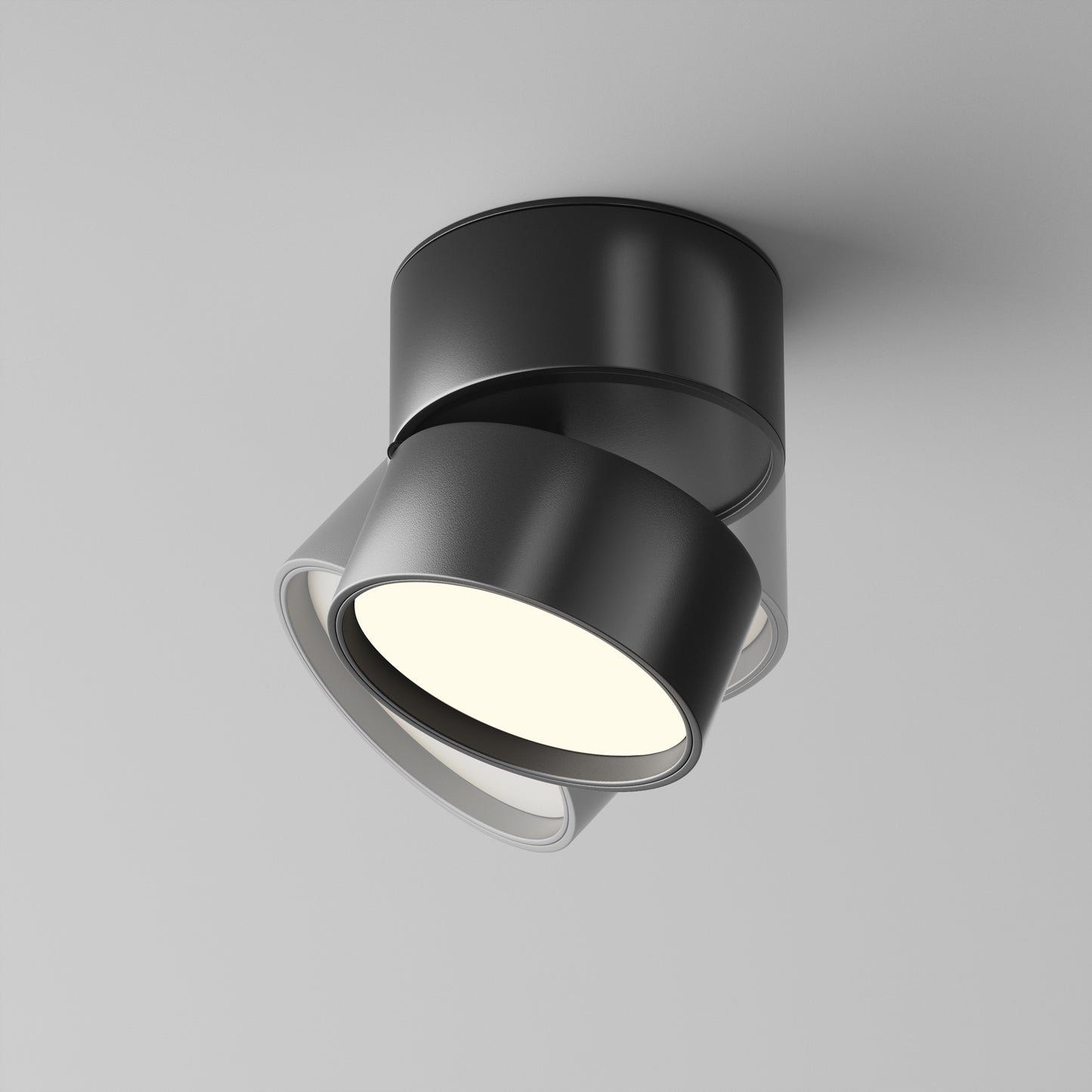 Ceiling luminaire C024CL-12W3K-B-1