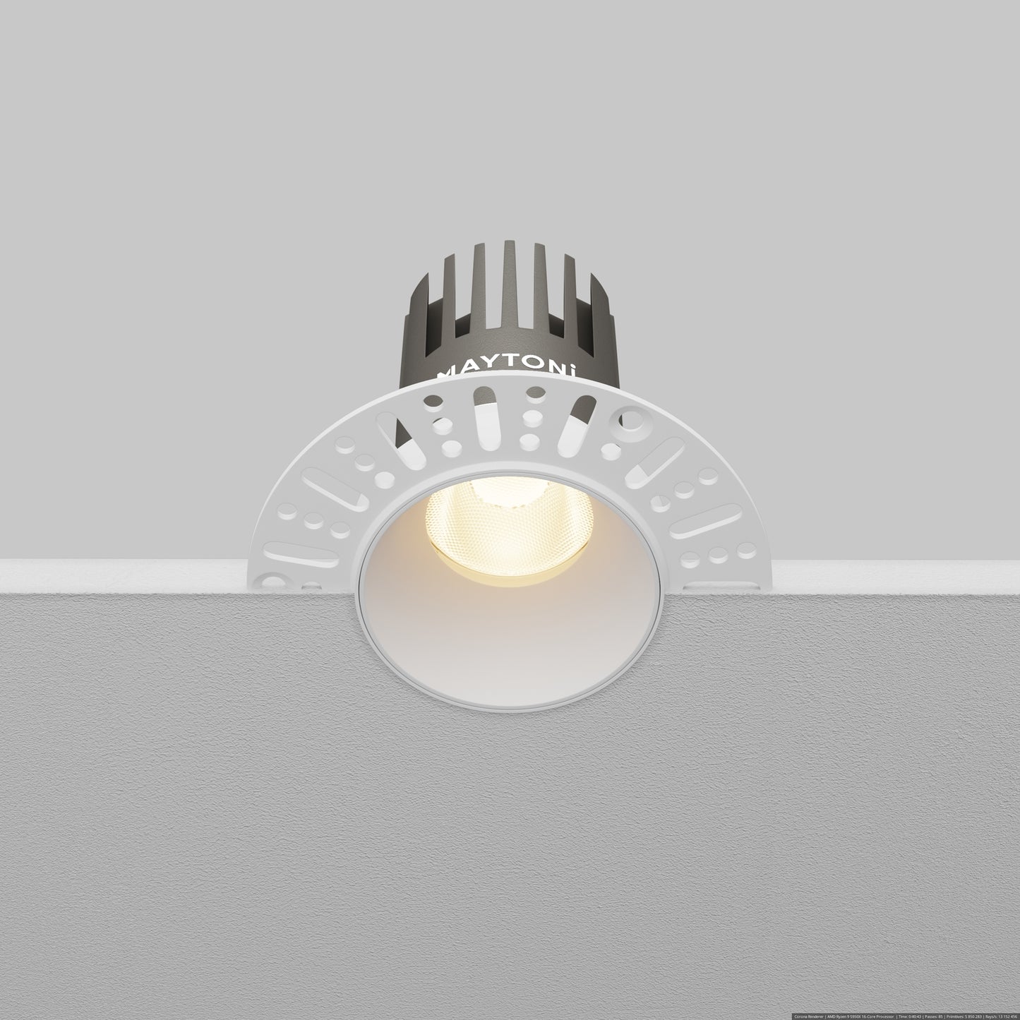 Allvalgusti DL119-10W-3K-TRS-W