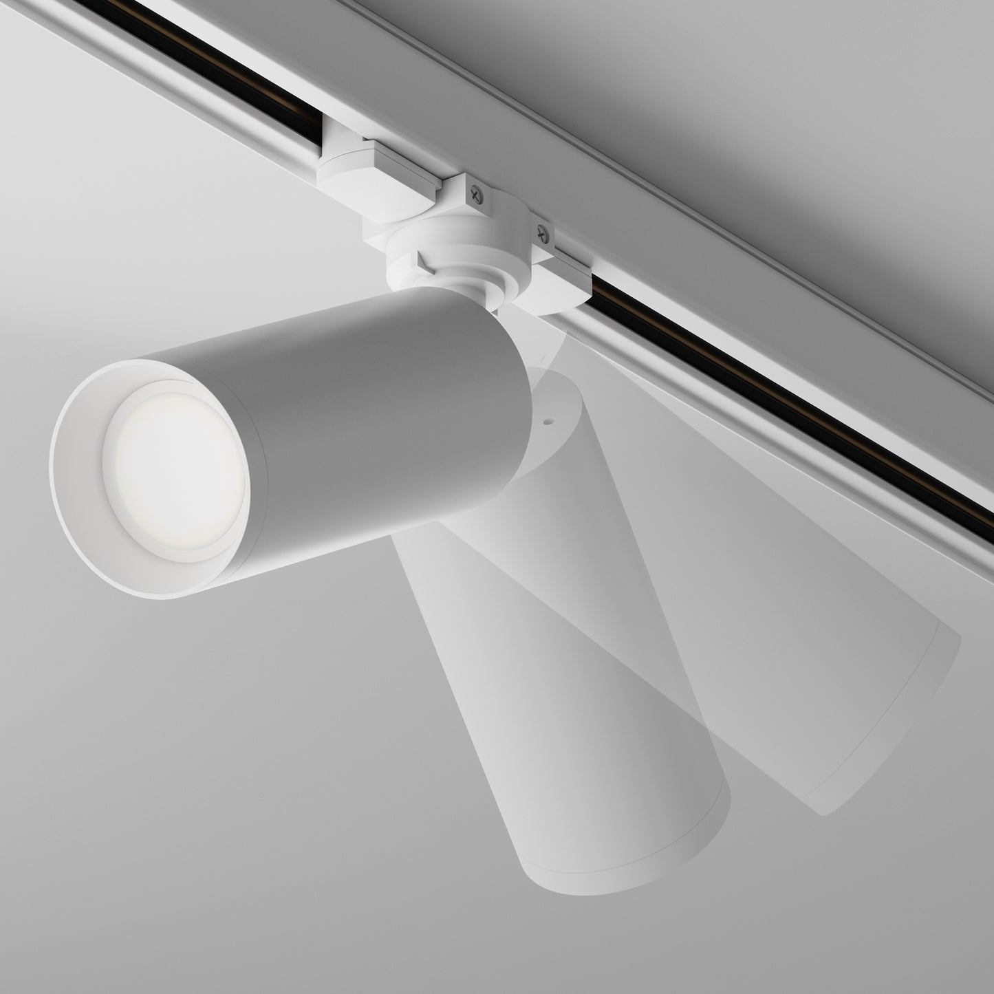 Track Luminaire TR028-3-GU10-W