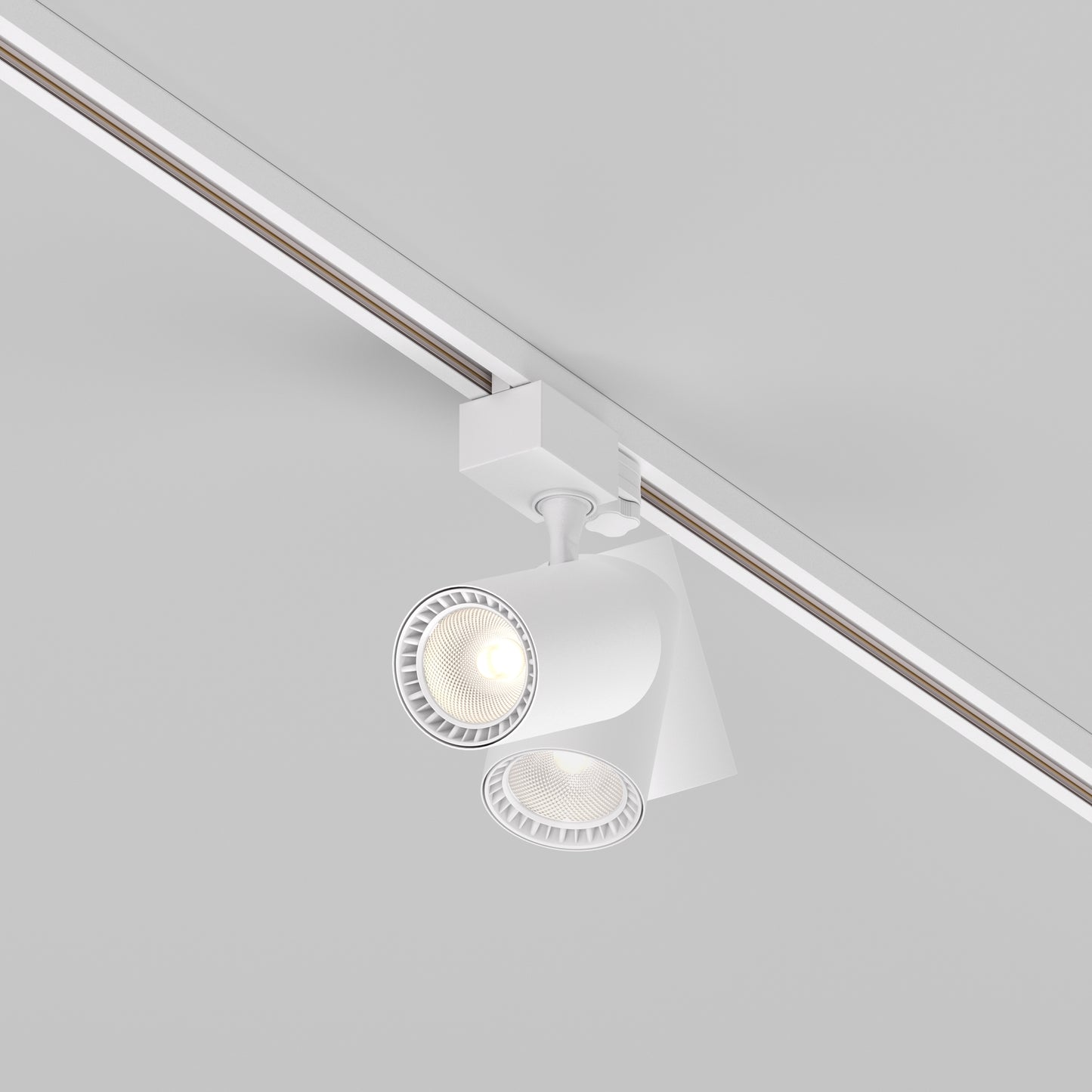 Track luminaire TR029-3-10W3K-S-W