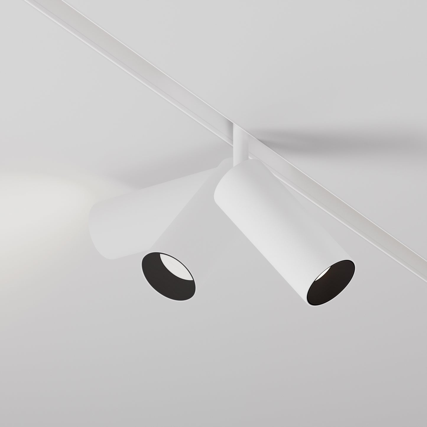 Track luminaire TR032-2-12W4K-S-W