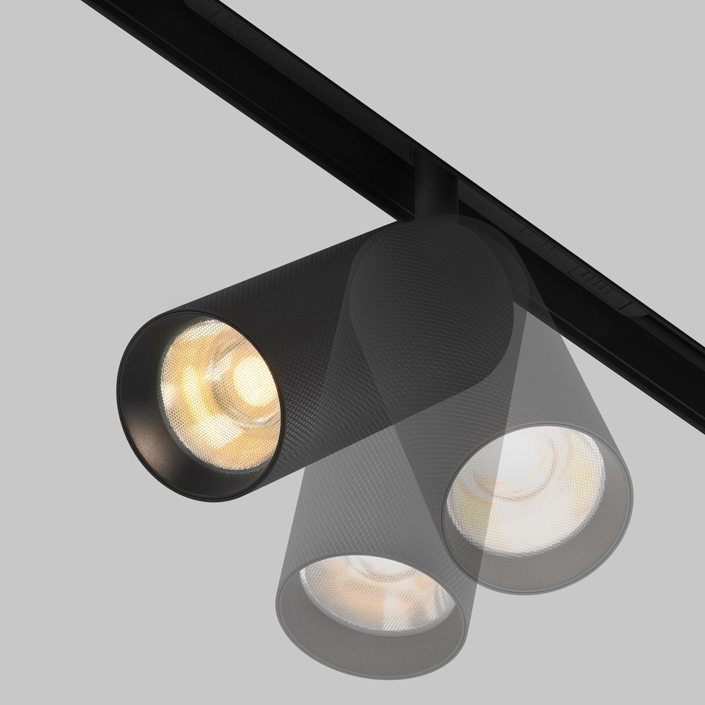Track luminaire TR097-2-12W2.7K-M-BB