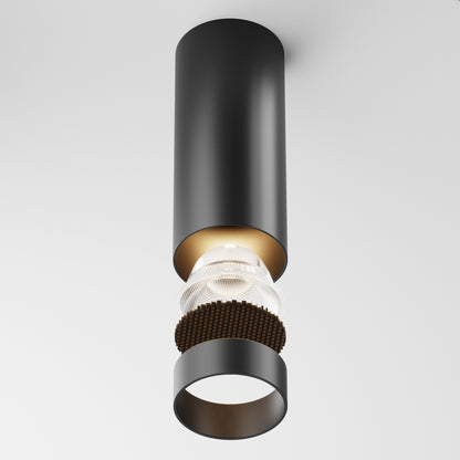 Ceiling luminaire C056CL-L12B3K-W-B