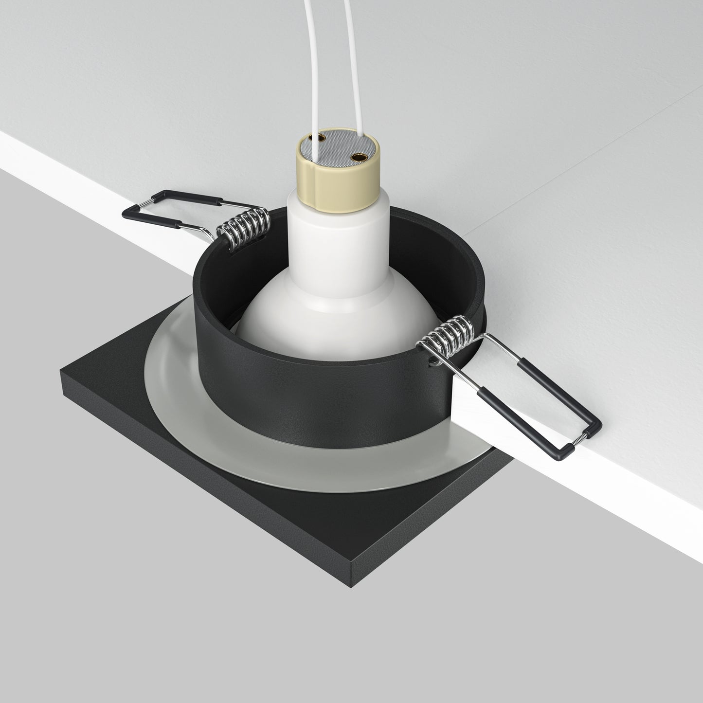 Süvisvalgusti DL083-01-GU10-SQ-B