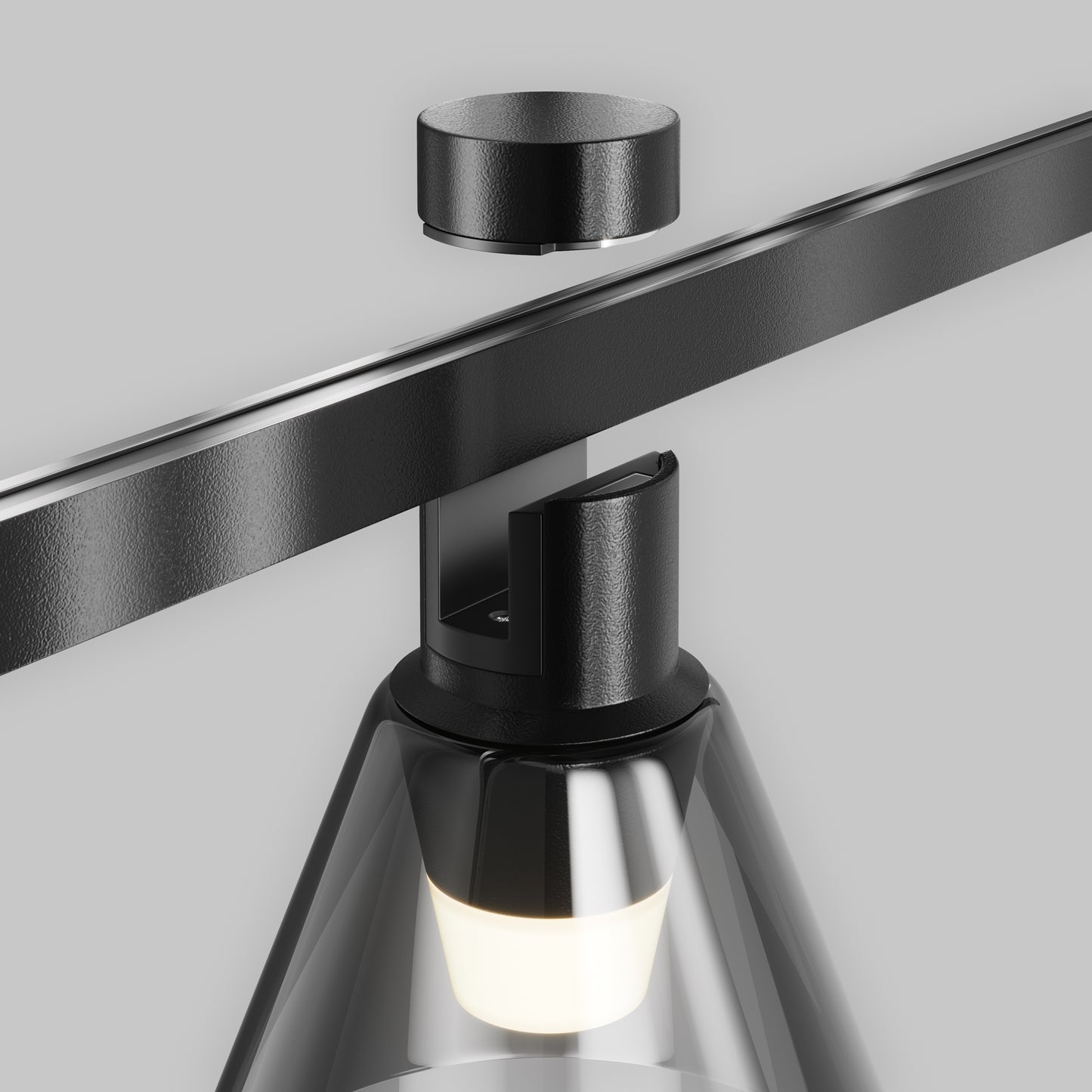 Track luminaire TR147-1-3W3K-B-DE