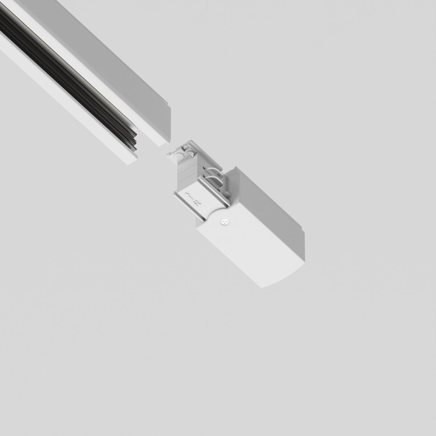 TRA005B-31W-R Power Input Right Trinity White