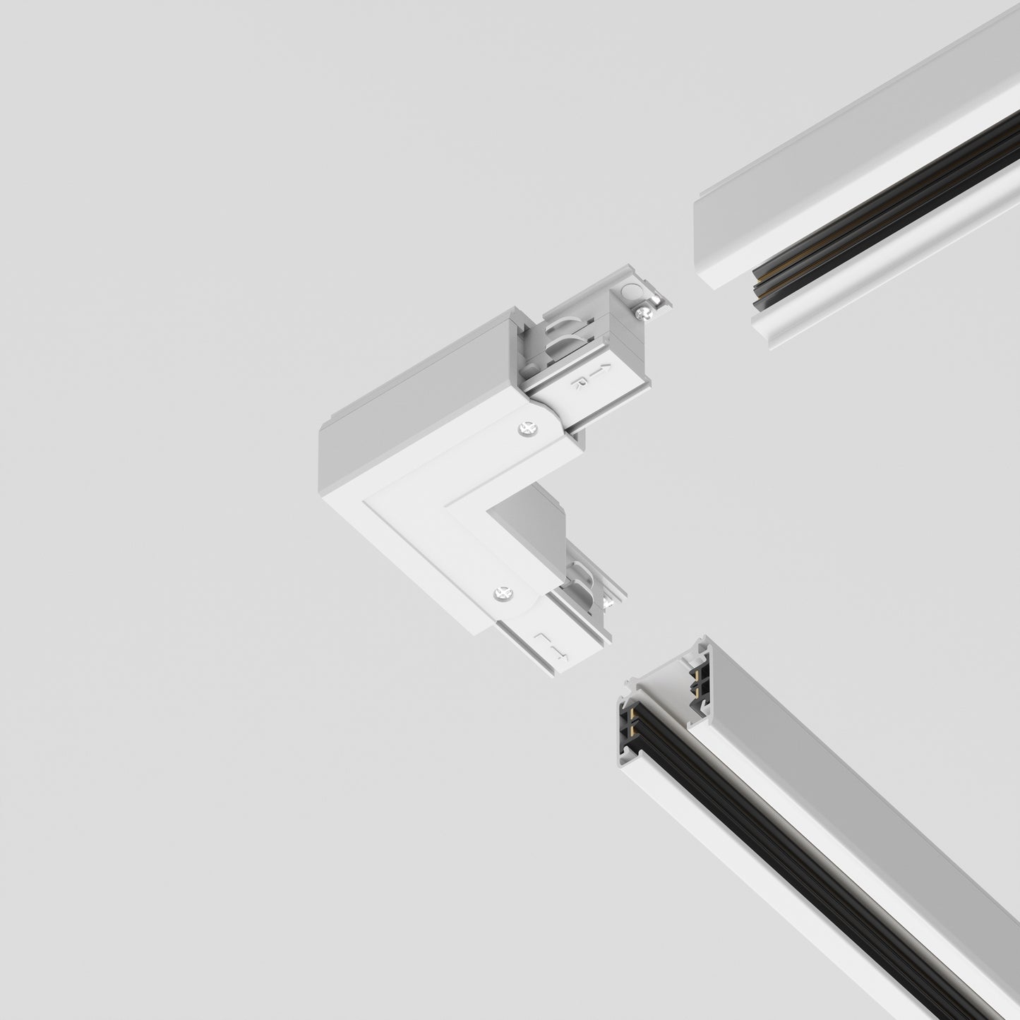 TRA005CL-31W-R Internal Corner Connector Trinity White