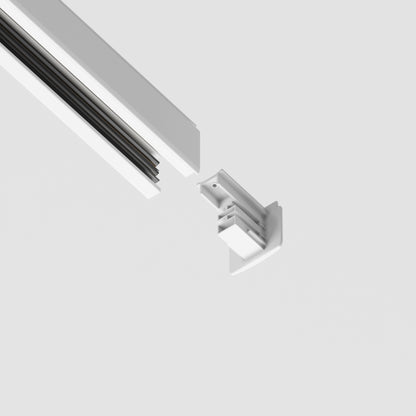 TRA005EC-31W Trinity otsakate valge, 1 tk