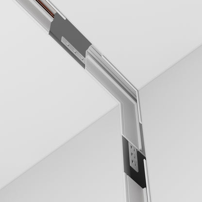 Nurga all olev sisemine Exility pistik, ehitatud 12,5 mm GCL-i alla, valge TRA034ICL-42.12W