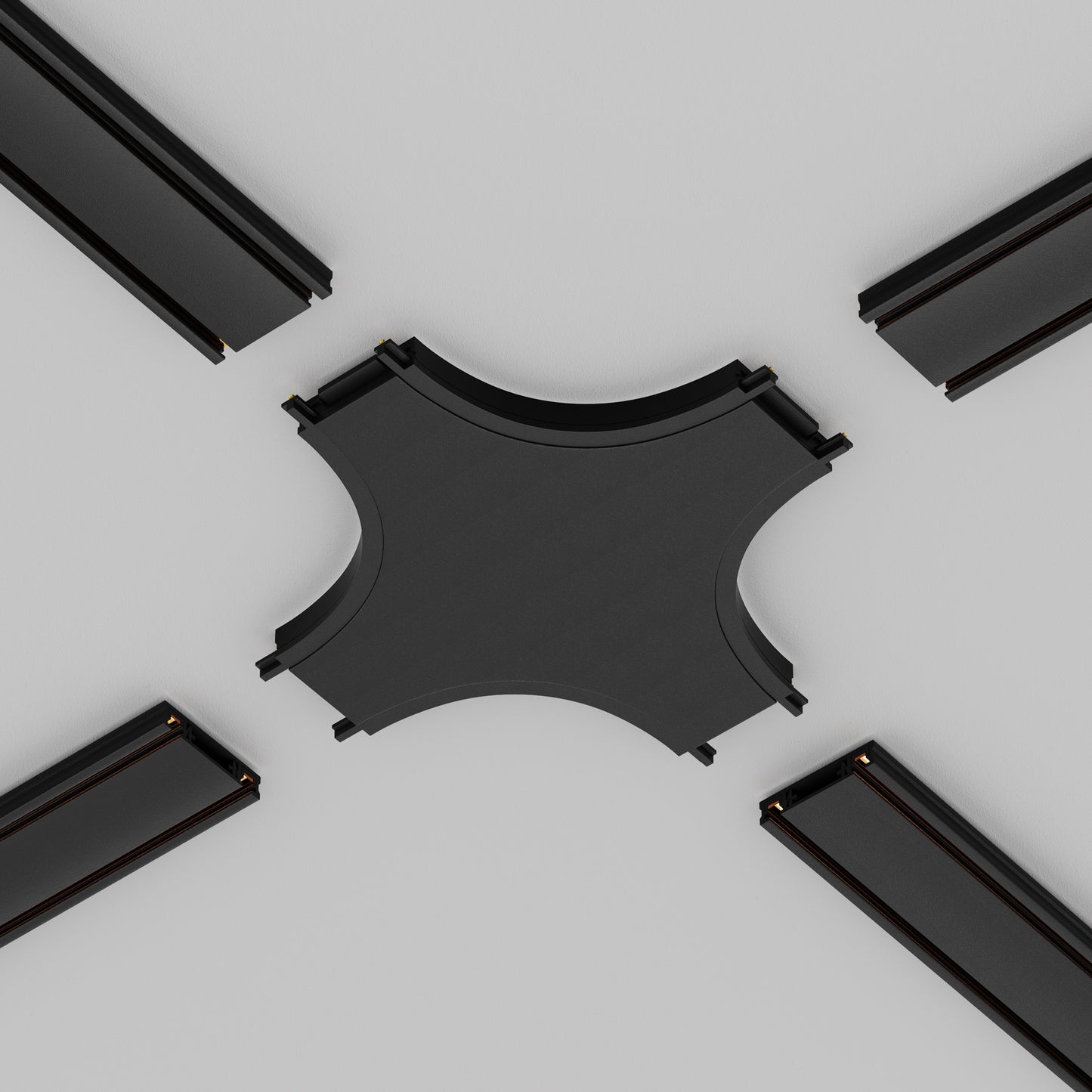 TRA084CX-11B X-shaped Connector Radity Black