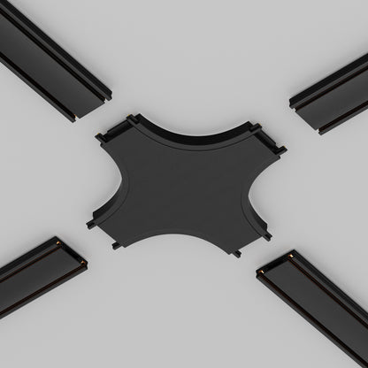 TRA084CX-11B X-shaped Connector Radity Black