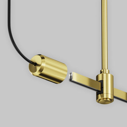 Side power input "Flarity" brass TRA154C-SB1-BS