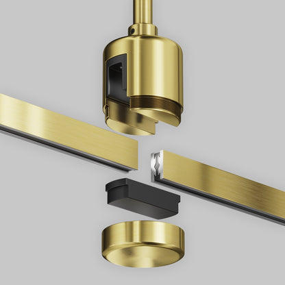 Laevalgusti 760 mm otsese toiteühendusega "Flarity" messing TRA159C-IPCL1-BS