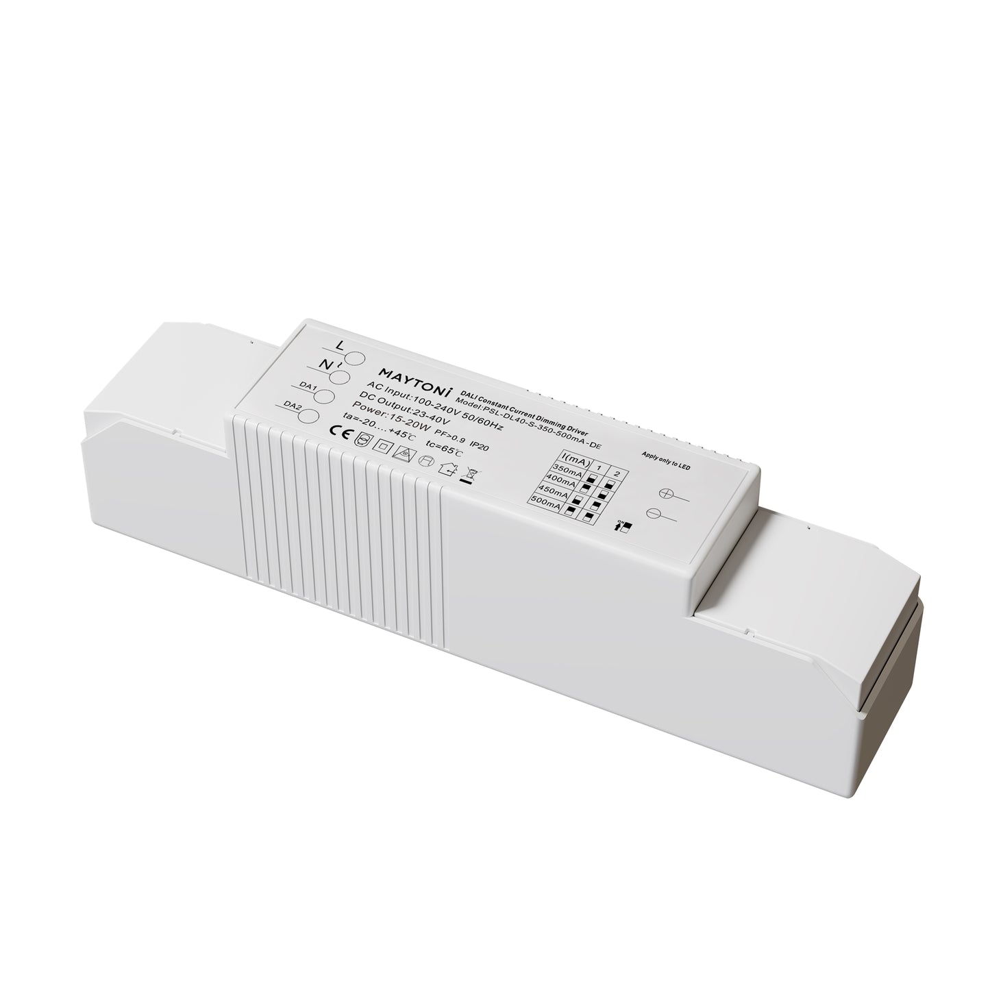 Toiteplokk PSL-DL40-S-350-500mA-DE
