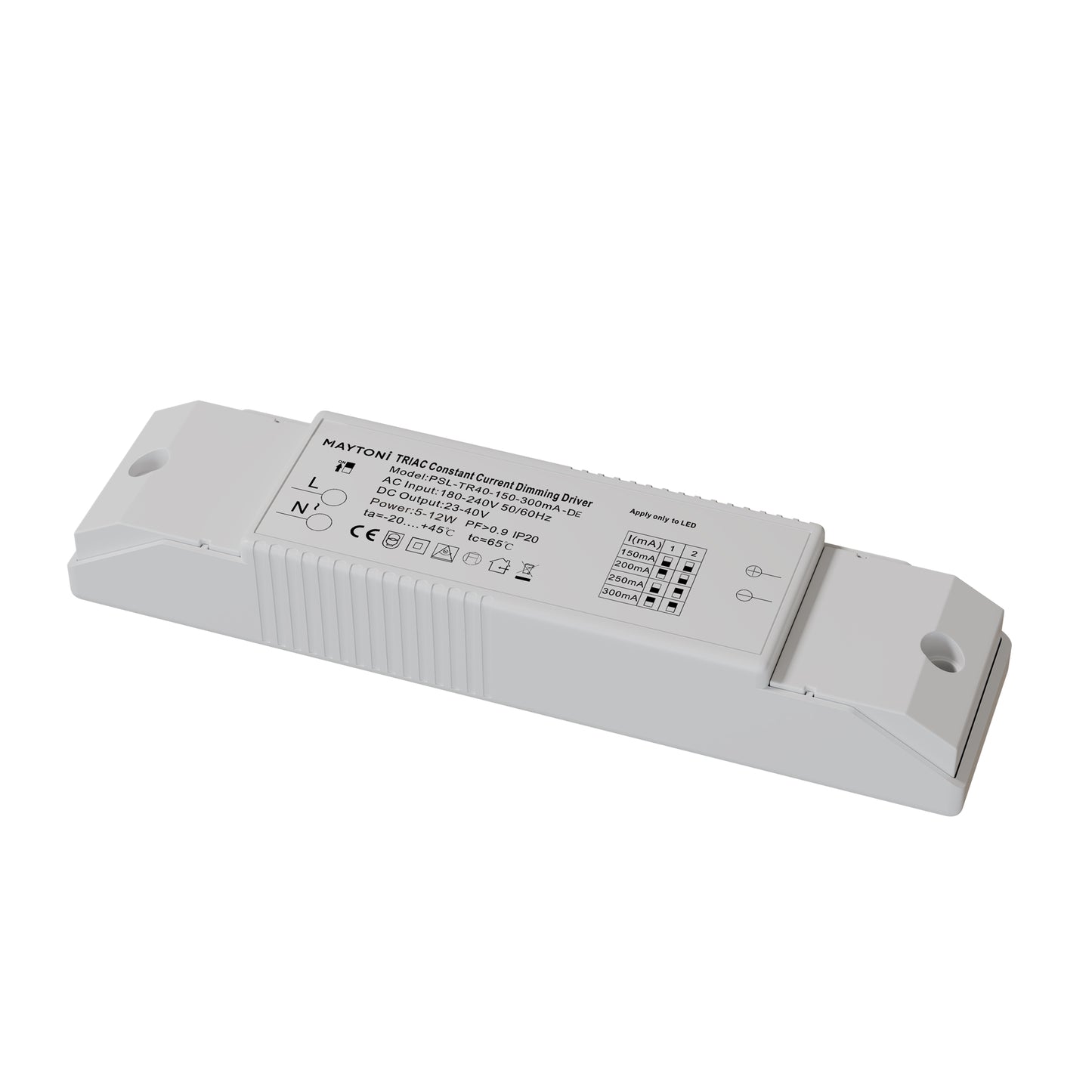 Toiteplokk PSL-TR40-150-300mA-DE