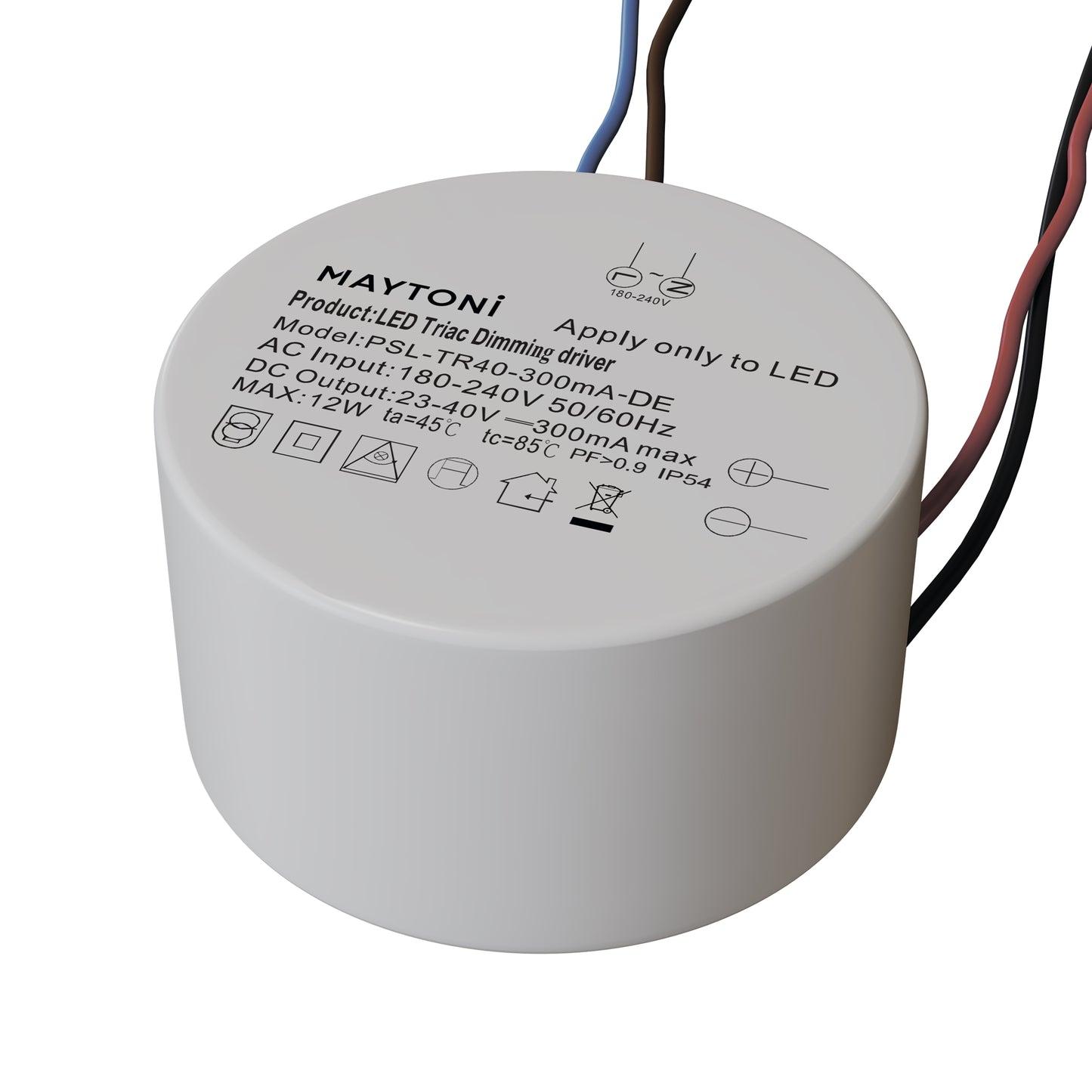 Toiteplokk PSL-TR40-300mA-DE