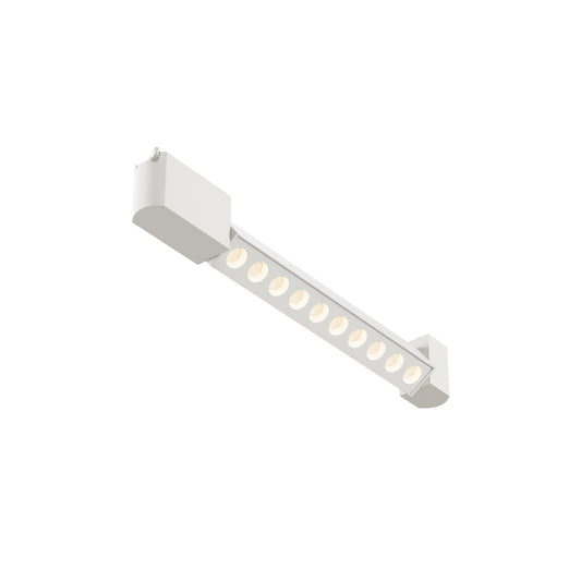 Rööbasteevalgusti TR010-1-10W3K-M-W-DE