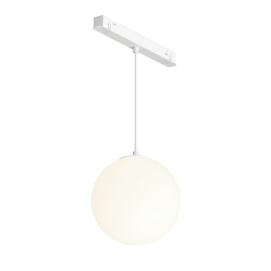 Pendant track luminaire TR039-2-5W4K-W-1