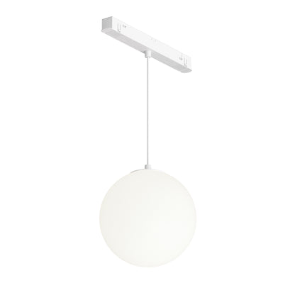 Pendant track luminaire TR039-4-5W3K-WW-DS-W-1