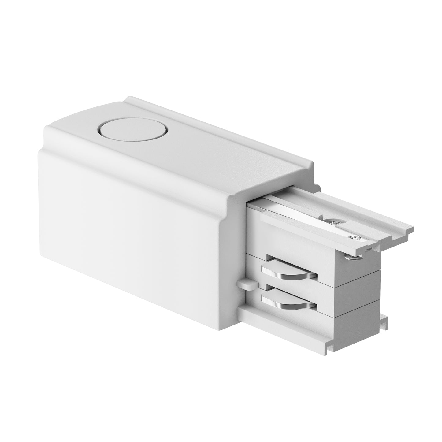 TRA005B-31W-L Power Input Left Trinity White