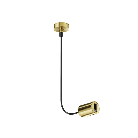 Side power input "Flarity" brass TRA154C-SB1-BS