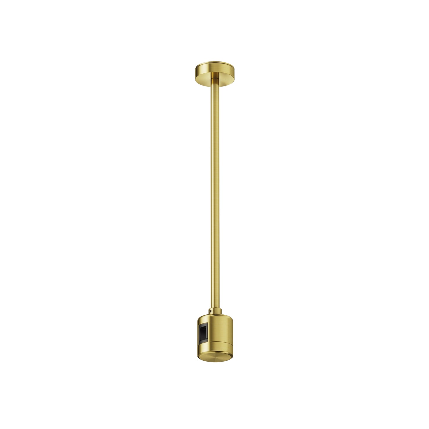 Ceiling mount 300mm with direct power connector "Flarity" brass TRA158C-IPC1-BS