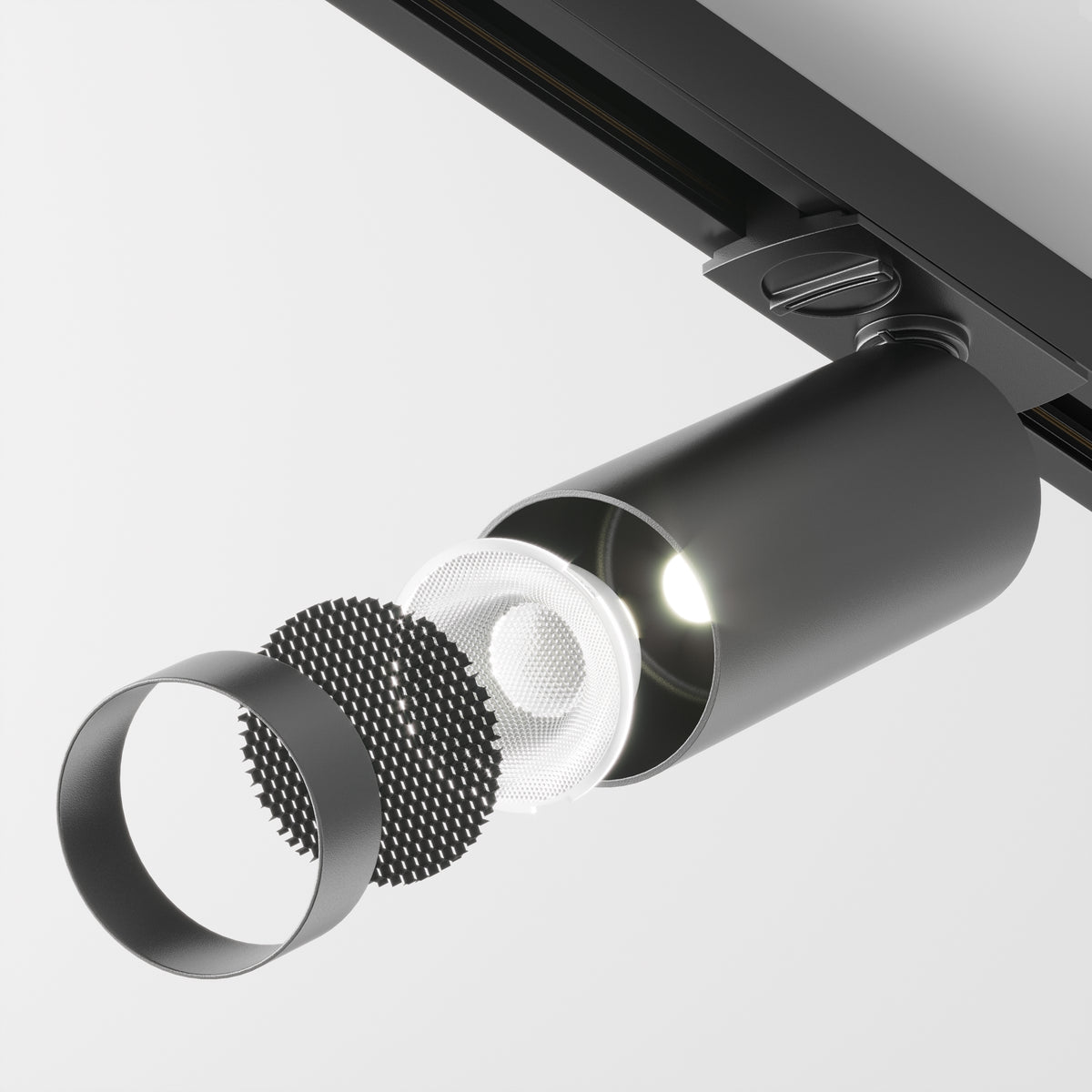 Luminaire sur rail TR021-1-12B3K-W-B
