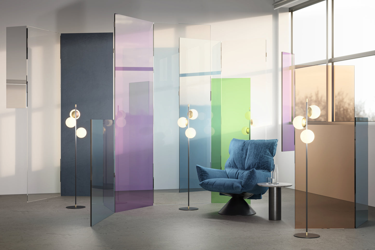 Floor Lamp MOD048FL-03G