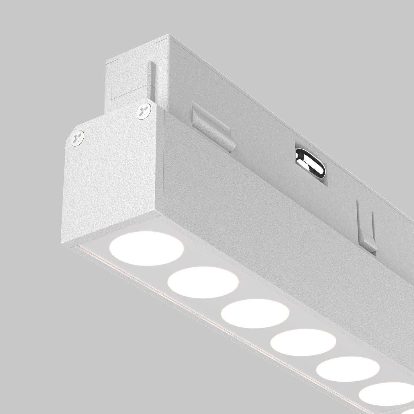 Track luminaire TR031-2-18W4K-W