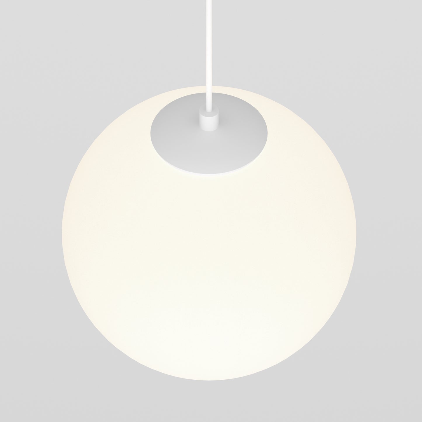 Pendant track luminaire TR039-2-5W4K-W-1