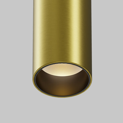 Pendant track luminaire TR041-2-12W3K-BBS