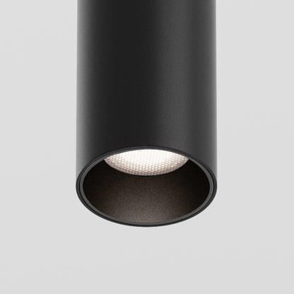 Pendant track luminaire TR041-2-12W4K-B