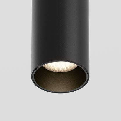 Pendant track luminaire TR041-4-12W3K-M-DS-B