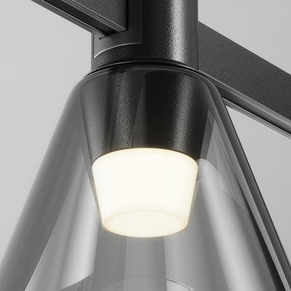 Track luminaire TR147-1-3W3K-B-DE