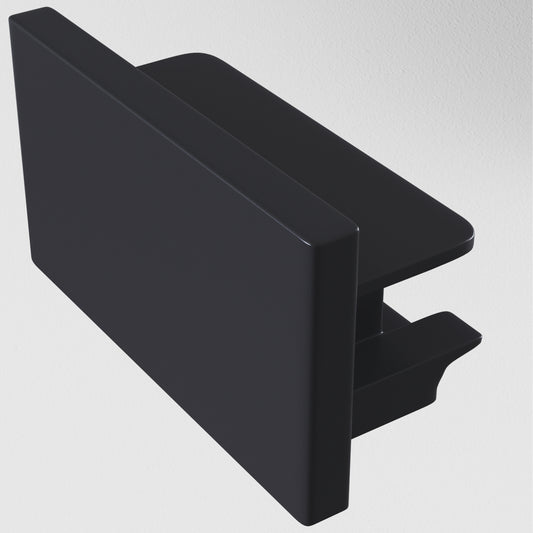 TRA001EC-11B Tapa Extremo 1ud Parche Unity Negro