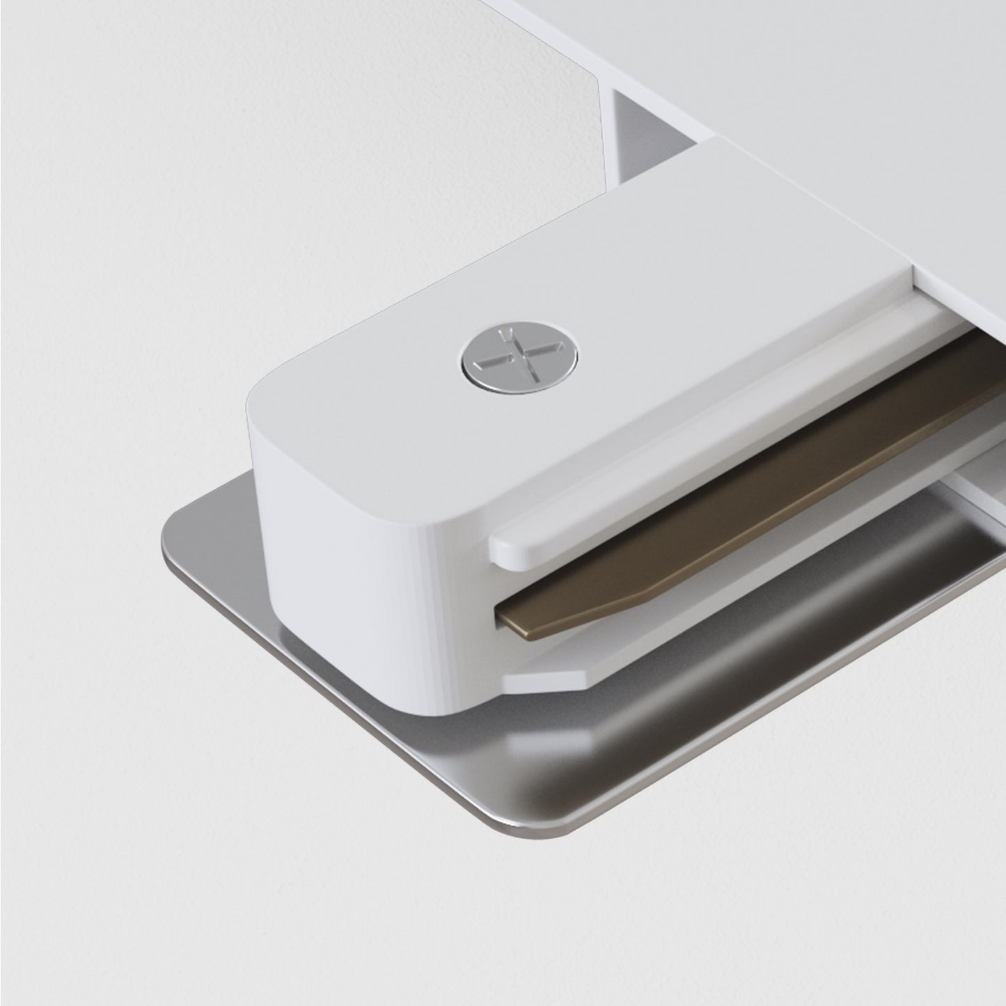 TRA002B-11W Unity sisseehitatud toide, valge