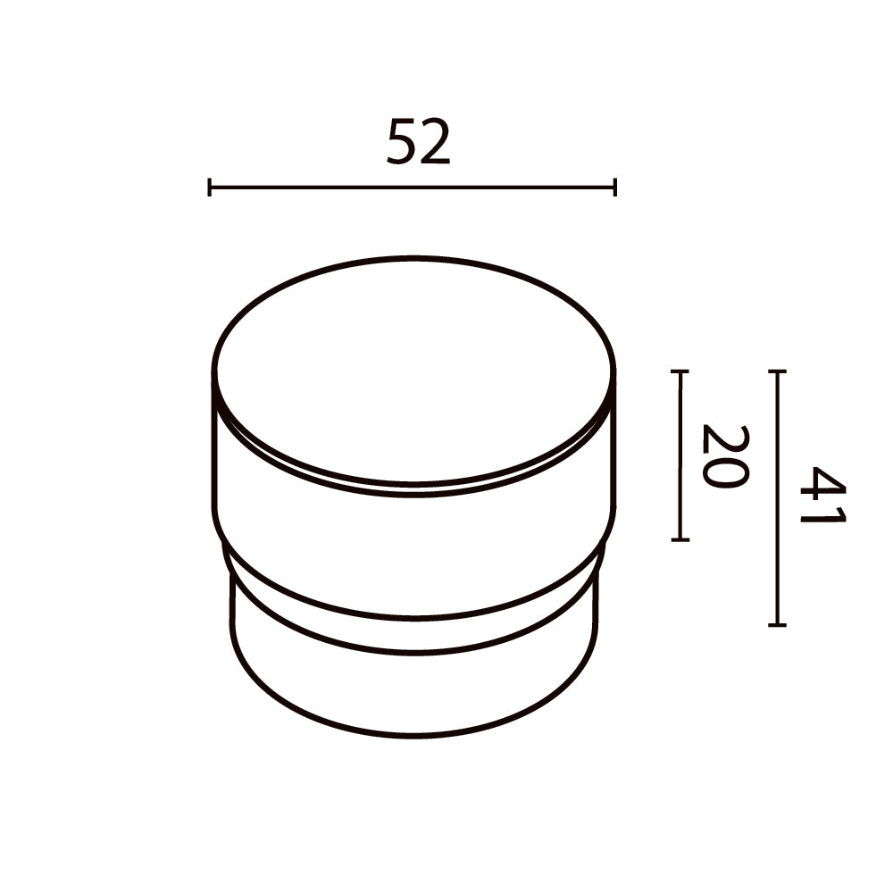 Dekoratiivne akrüüldiffuusor RingSAcr-12-W