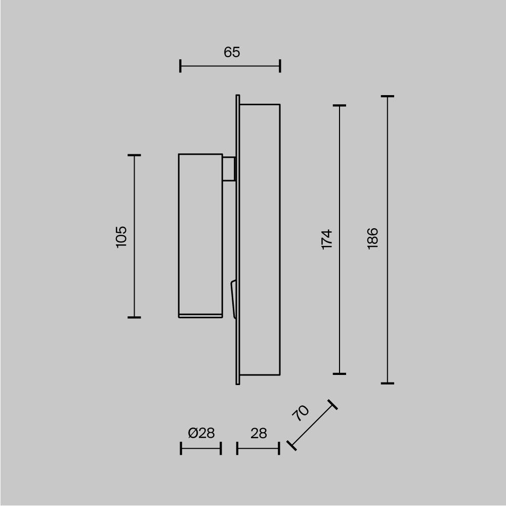 Seinavalgusti C041WL-L3B3K