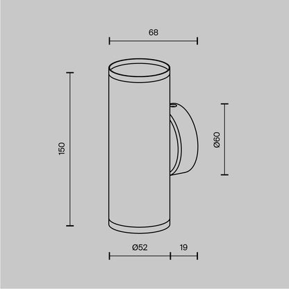 Wall luminaire C068WL-02W