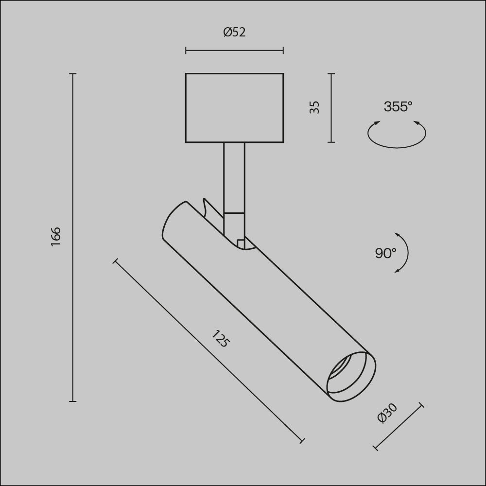 Laevalgusti C141CL-L125-6W3K-B