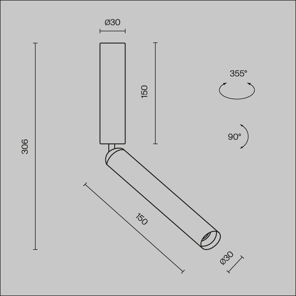 Laevalgusti C142CL-6W3K-B