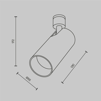 Luminaire C150CL-13W3K-B