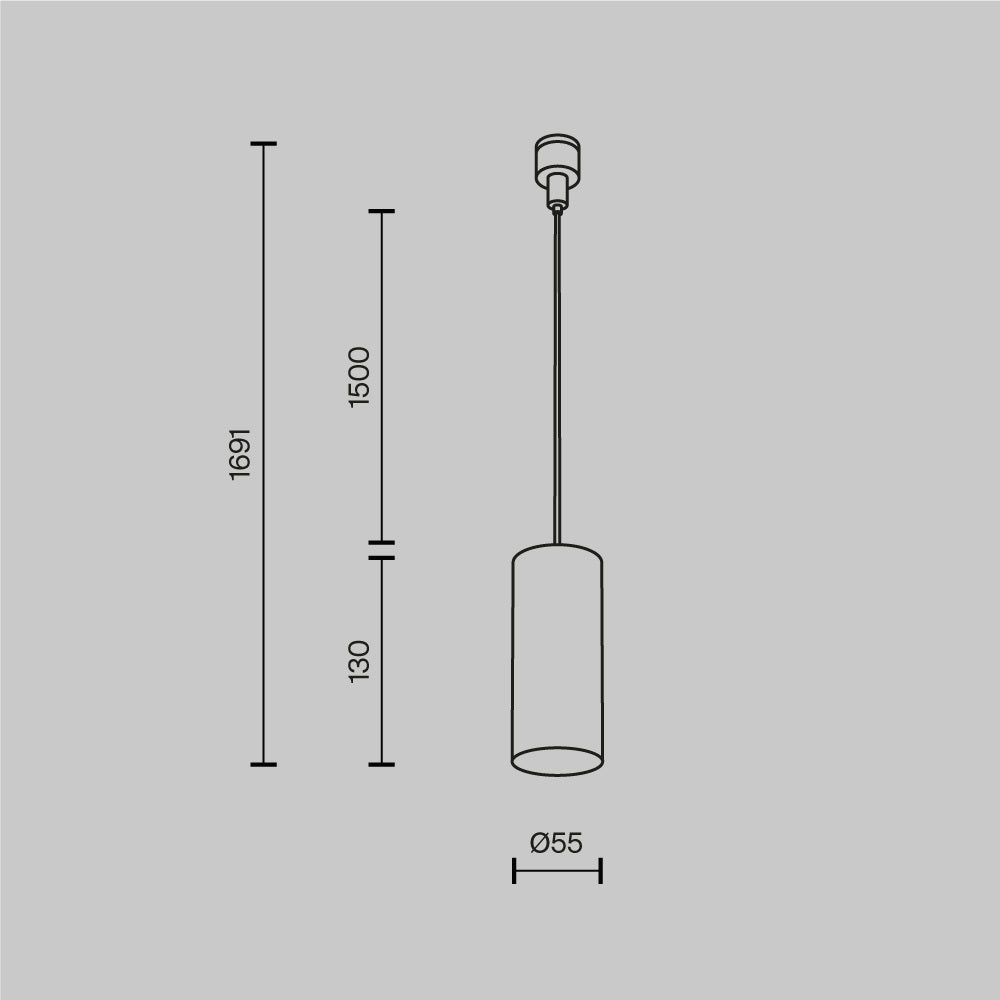 Valgusti C152PL-13W3K-B
