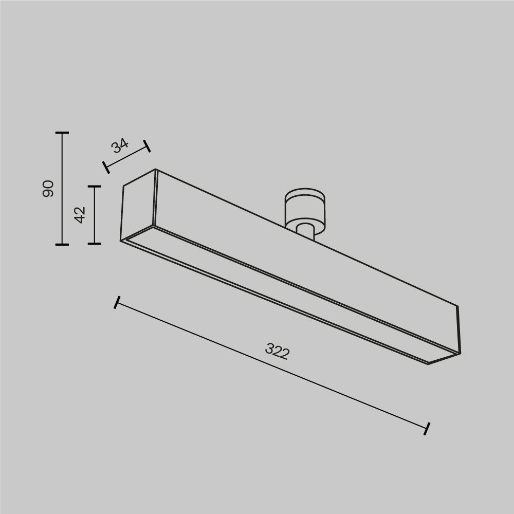 Luminaire C154CL-13W3K-B