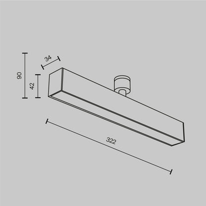 Luminaire C154CL-13W3K-B