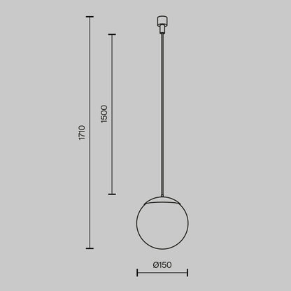 Luminaire C156PL-10W3K-B