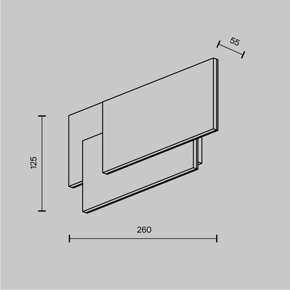 Seinavalgusti C804WL-L12W