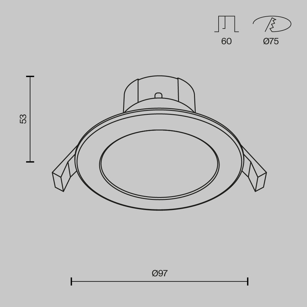 Downlight DL015-6-L7W