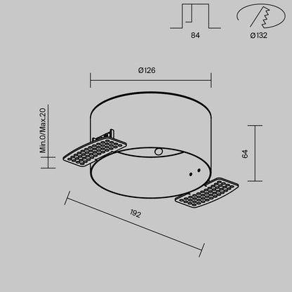 Lisatarvik allvalgustile DLA032-TRS12-W